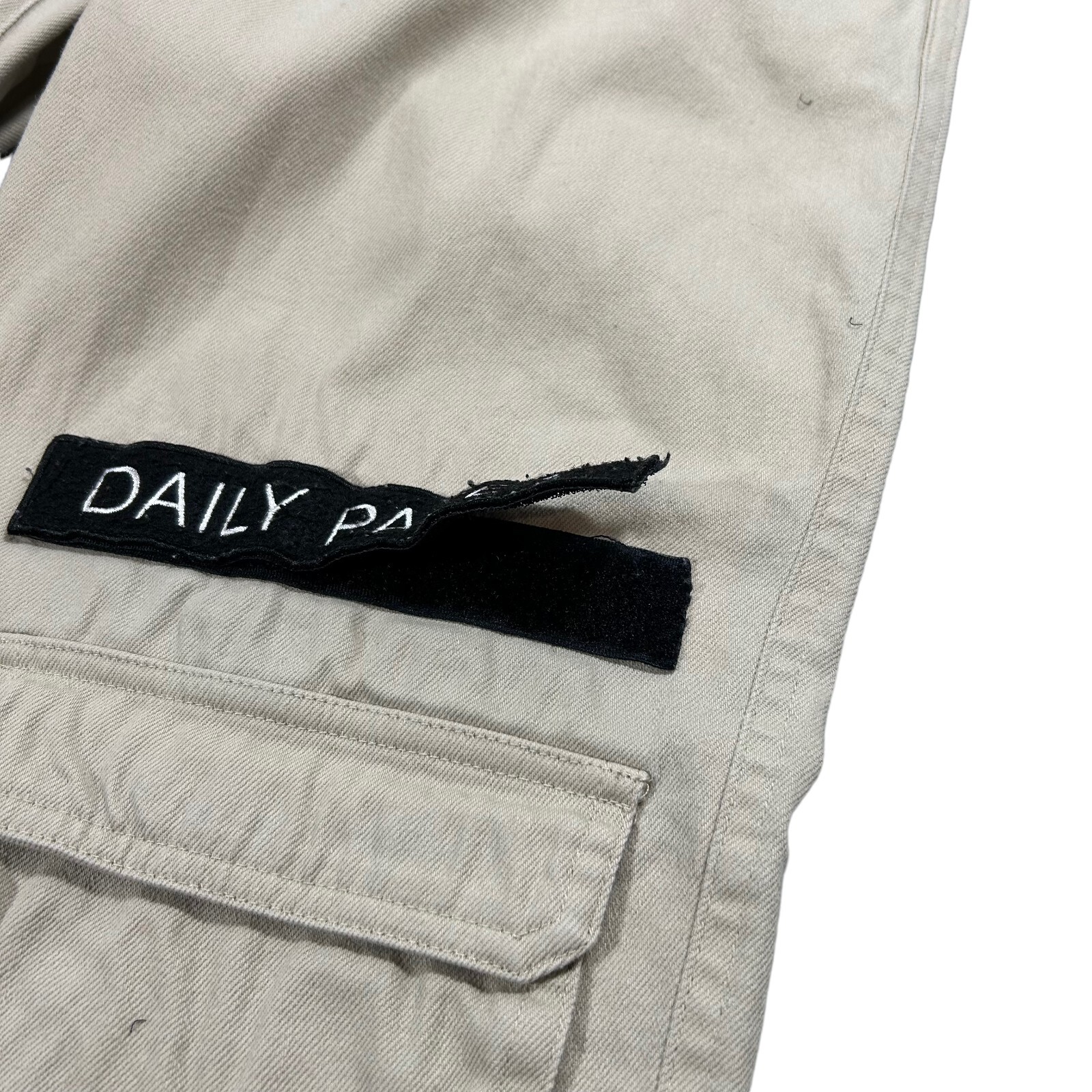 Daily Paper Beige Cargo Slim Fit Pants Size S W30 L29 Gem