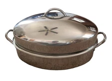  18" Roaster Stainless Steel Pan High Dome No Rack 
