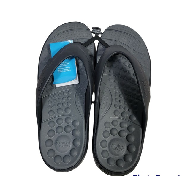 crocs reviva flip mens
