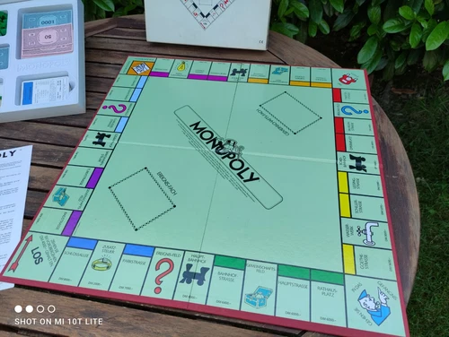 PARKER Monopoly "klassische" DM-Version  70er J. 100% komplett + Spielanleitung - Bild 5 von 5