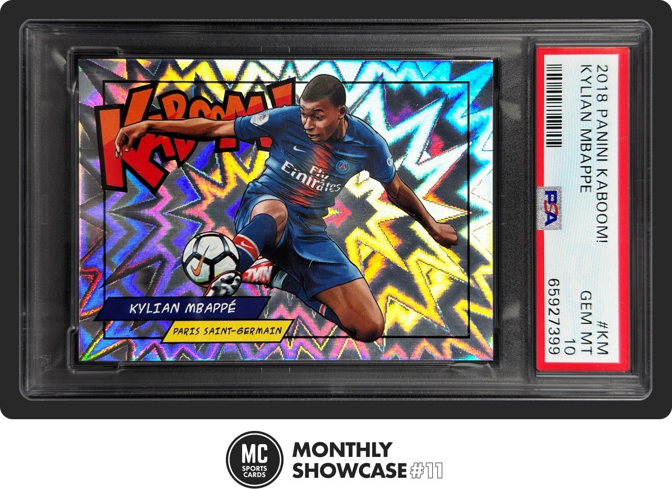 mbappe psa10 psa9 2018 panini rc set（Kylian Mbappe 2018 Prizm 