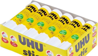6 x 40g UHU Stic Klebestift Lösemittelfrei Deutschland Minions Beste Günstigste auf Ebay