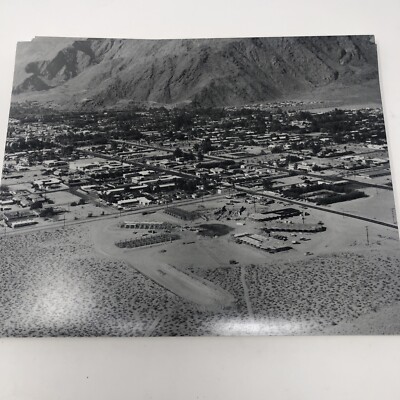Old California PICTURES- Palm Springs Aerial View Set Of 34