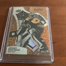2021-22 Upper Deck Allure Rookie Leopard Hockey Jeremy Swagman Card 146