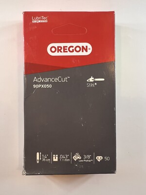 Oregon OEM 90PX050G  Chain, 3/8 Chamfer Chisel W/Bd  Stihl - New