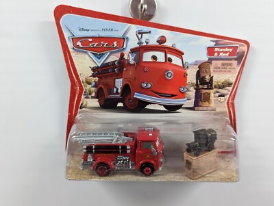 Stanley & Red - 2006 Mattel Pixar CARS  Movie Moments - Fire truck