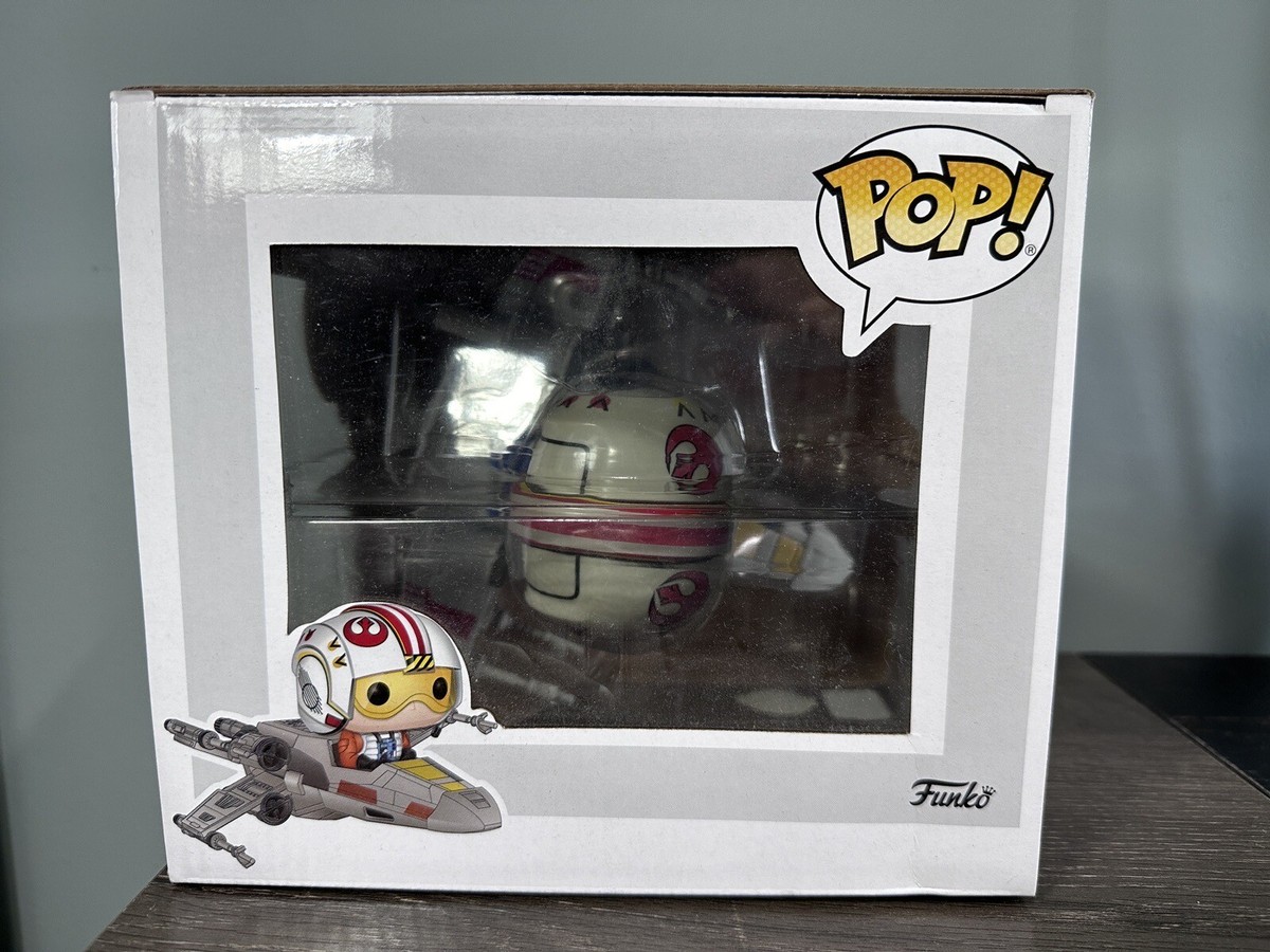 Funko Pop! Deluxe Star Wars Luke Skywalker with X-Wing