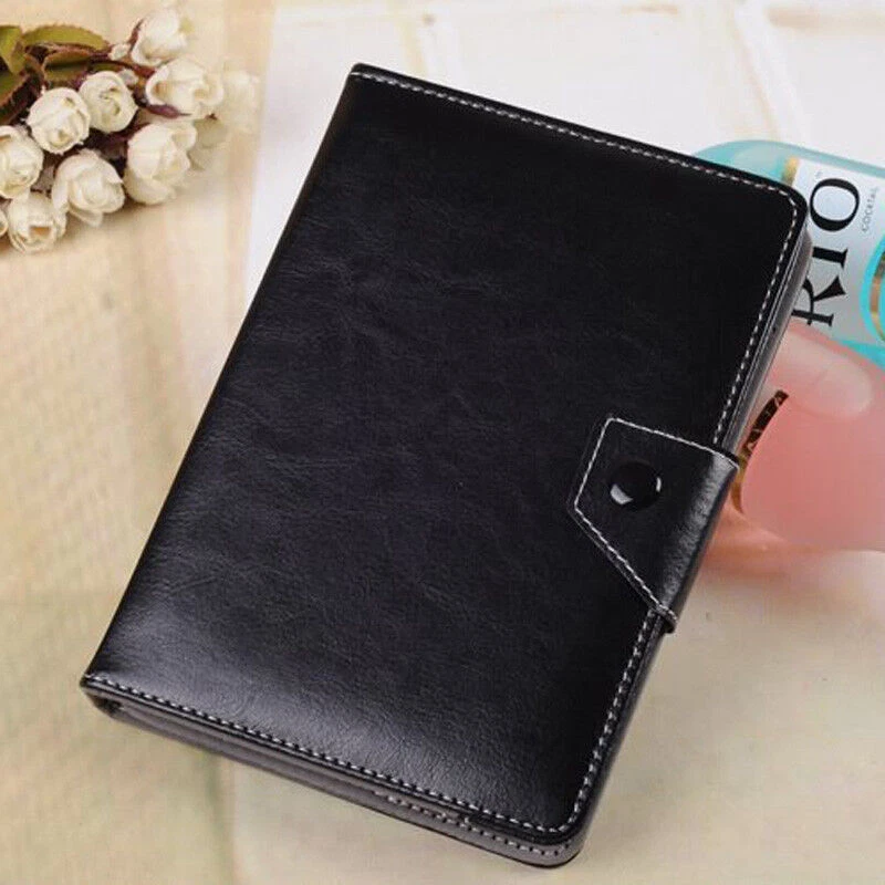 US für 10" 10,1" Zoll Tablet Universal Folio PU Leder Ständer Schutz Etui Abdeckung - Bild 2 von 4