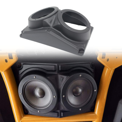 6.5'' Roof Mount Overhead Speaker Pod Enclosure For Polaris RZR/Can-am X3/UTV