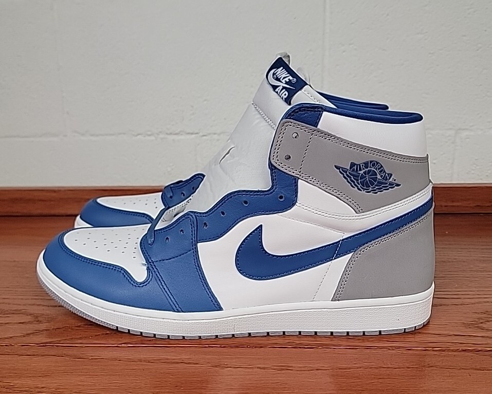Nike Air Jordan 1 Retro High OG ‘True Blue’ DZ5485 410 Mens US Size 17 18 NEW AJ Air Jordan 1 Retro High OG DZ5485-410 – Kick Theory main image 2