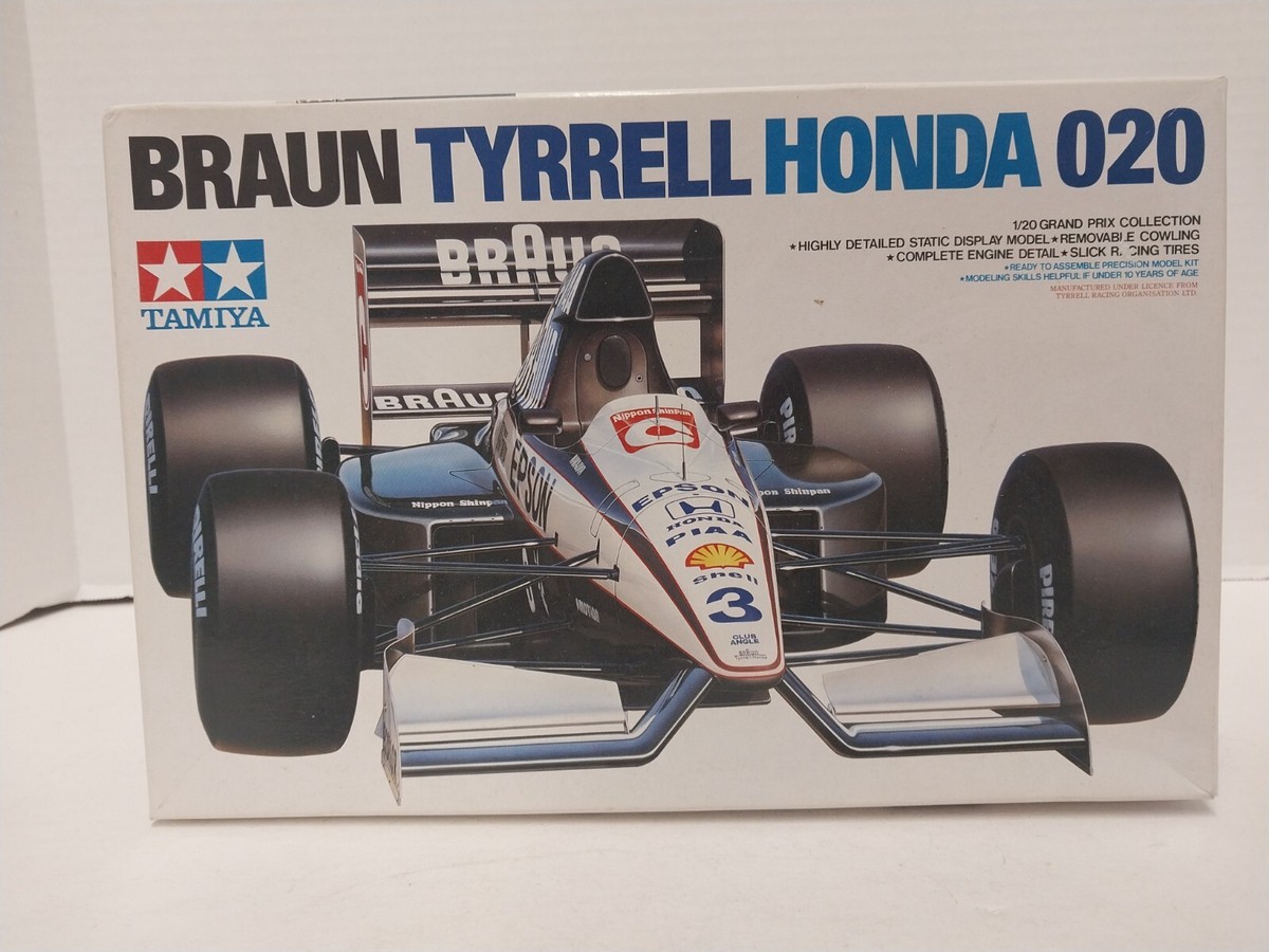 1/20 タミヤ ティレル ホンダ 020 Tamiya Braun Tyrrell Honda 020 1/20 scale model car kit Open