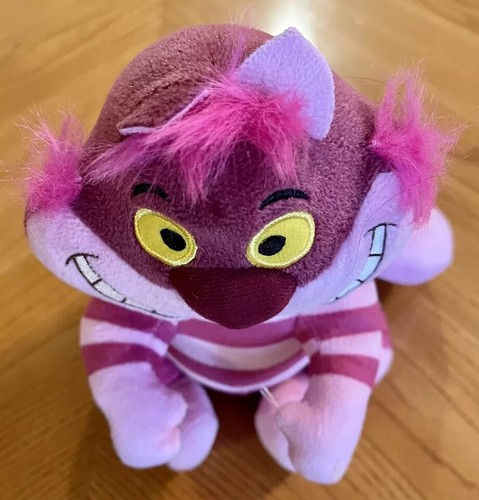 Disney Alice in Wonderland Cheshire Cat Plush Stuffed Animal Just Play 9in K5 - Picture 7 of 7