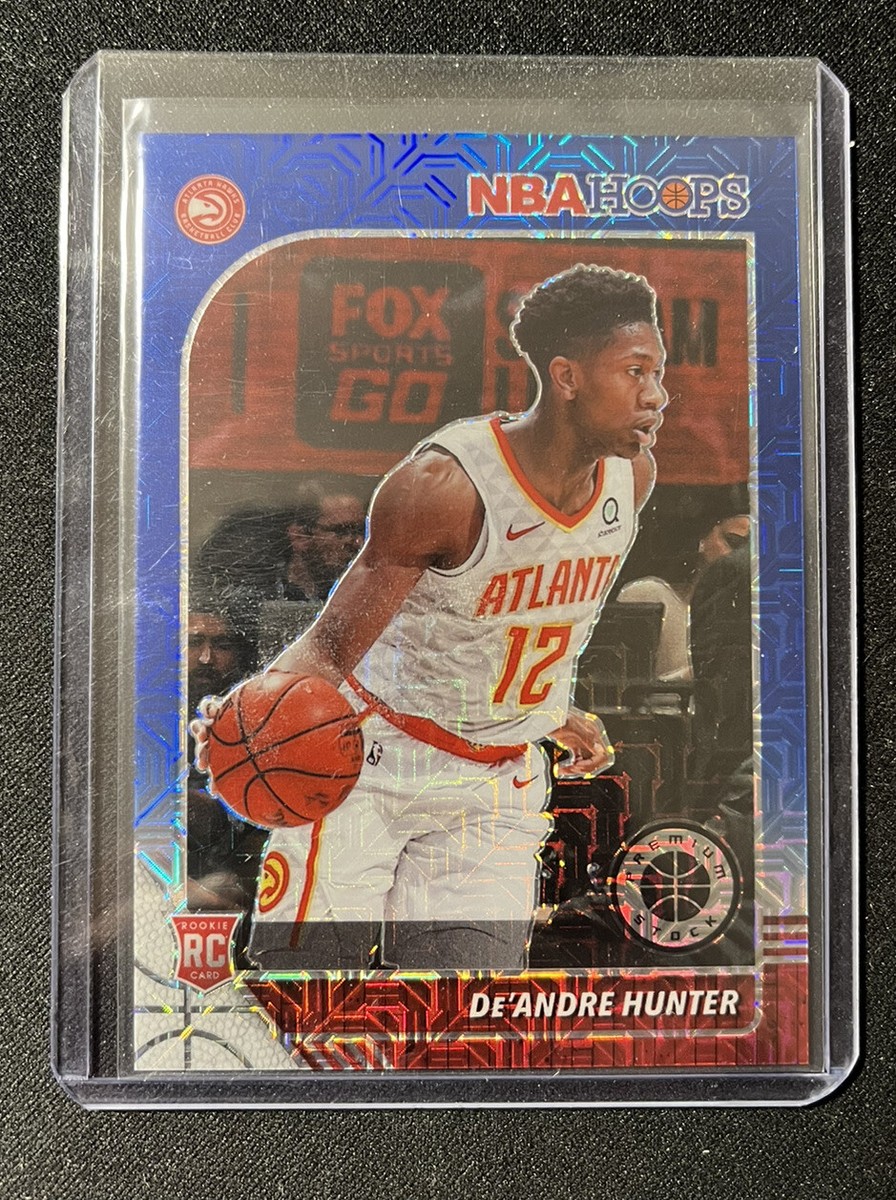 2019 NBA Hoops Premium Stock Blue Mojo Prizm /99 De'Andre