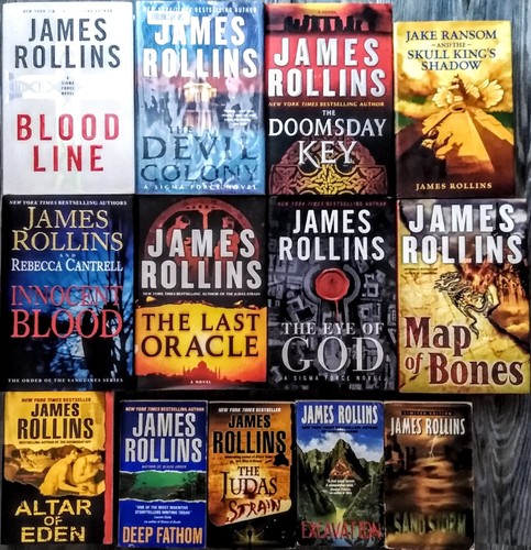 James Rollins Book Lot of 13 | eBay