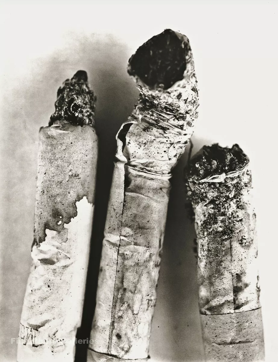 1972/84 IRVING PENN Crushed Malborough Cigarette Butt Still Life