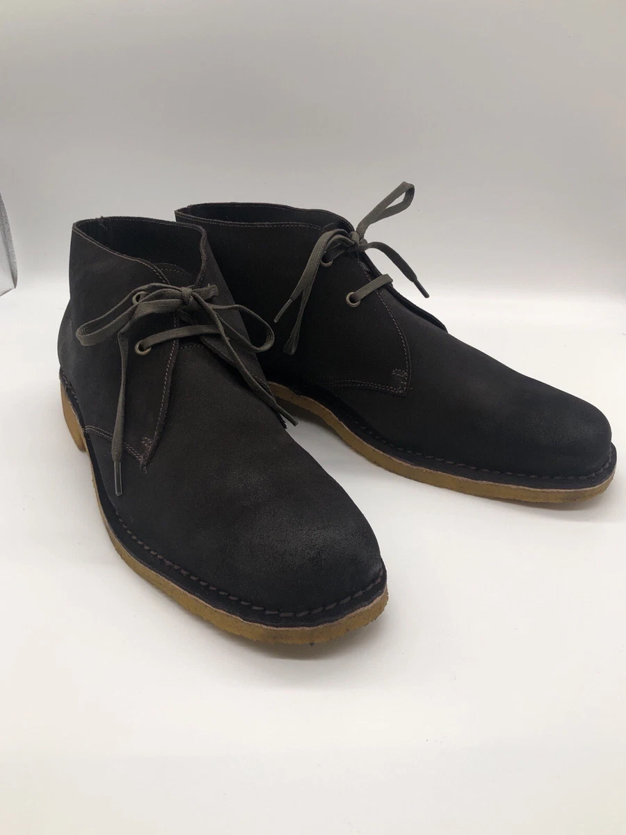 H and m outlet suede boots