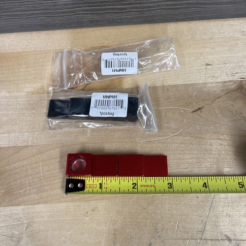 2 Pack Discreet Magnet Aluminum Smoking Pipe Red/Black New - Picture 5 of 5