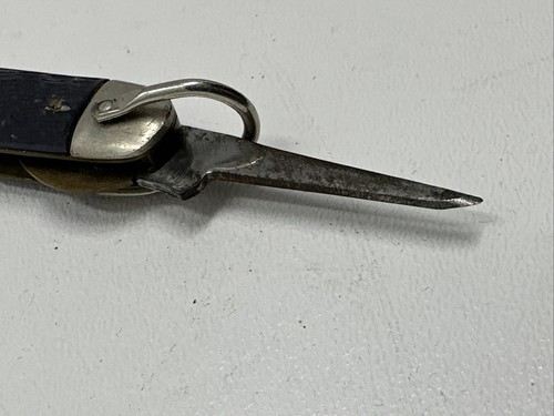 Vintage Cub Scout BSA Camillus New York Official Boy Scout Pocket Knife Blue K28 - Picture 8 of 12