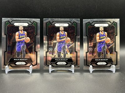 2023-24 Panini Prizm #237 Malik Beasley Prizms LOT OF 3