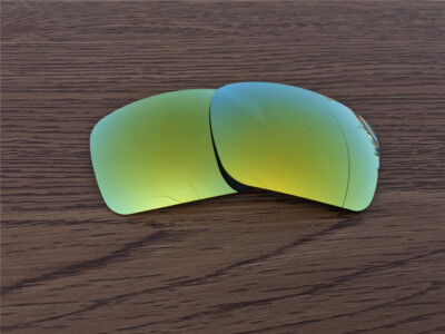 24K Gold polarized Replacement Lenses for Oakley Triggerman