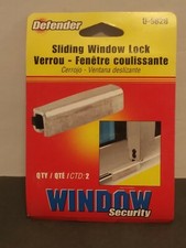 PRIME-LINE U-9828 Sliding Window Lock NEW in Package of TWO Free Shipping