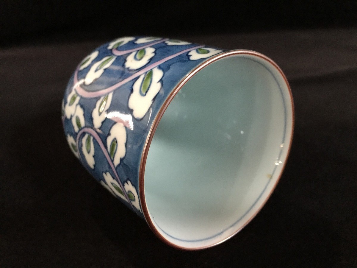ooomiページ J1658 / Pottery / Signed / Tea Cup YUNOMI / Japanese Vintage