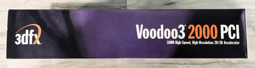 3dfx Voodoo3 2000 PCI 16MB Graphics Card, Upgradeable MEM, SGRAM Version, Poster - Picture 13 of 23