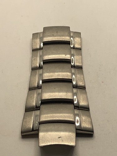 Michael Kors Watch Parts Partial Band Links Silver Tone No Clasp 26/20mm GY146 - Picture 2 of 9