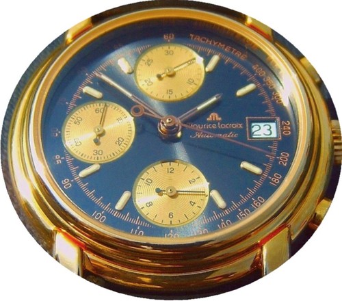 Edler Maurice Lacroix - Les Mécaniques - Chronograph - Bild 6 von 12