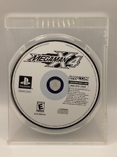Megaman X4 Playstation 1 PS1 DISC ONLY TESTED WORKING