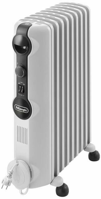 De'Longhi Radia S TRRS0920 2000W Portable Oil Filled Radiator - White for  sale online | eBay