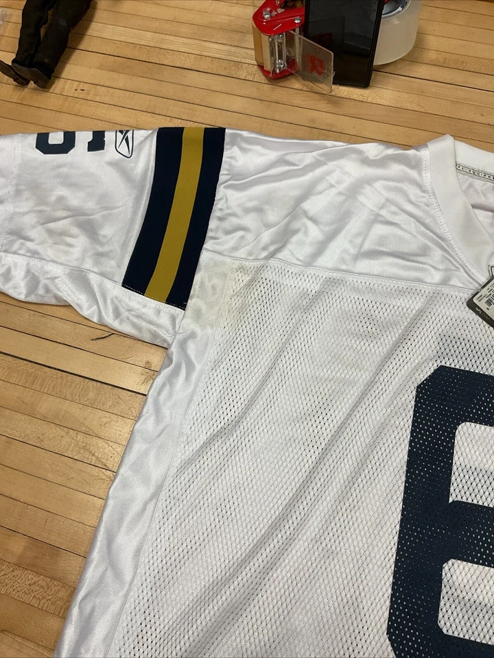 Camiseta de fútbol americano de los New York Jets-NFL Mark Sanchez #6 Reebok talla 48 Foto 3 de 4