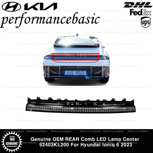 Genuine OEM REAR Comb LED Lamp Center 92403KL200 For Hyundai Ioniq 6 2023 - Picture 1 of 2