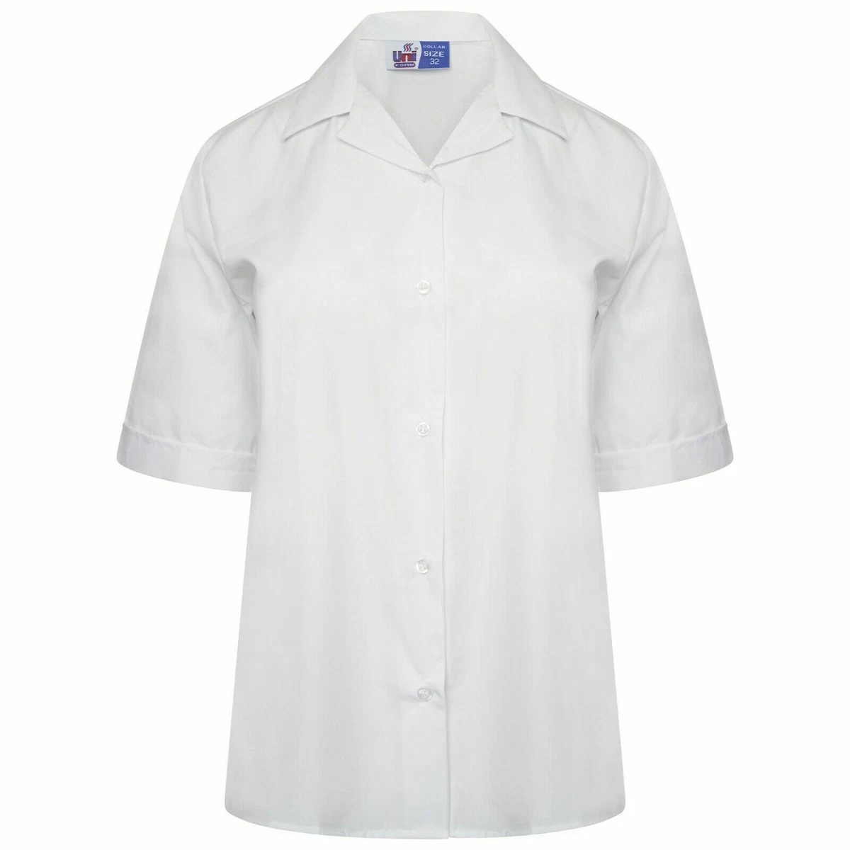 ladies revere collar blouse