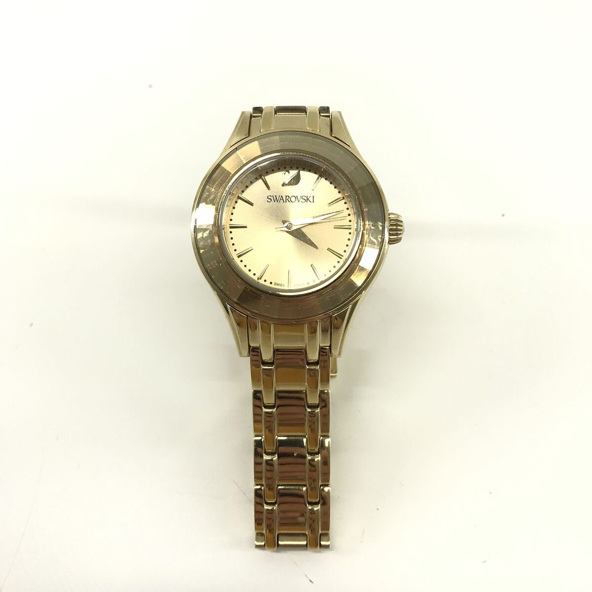 Swarovski Women's Alegria Stainless Steel Quartz Watch Gold Swarovski Women's Alegria Stainless Steel Quartz Watch Gold