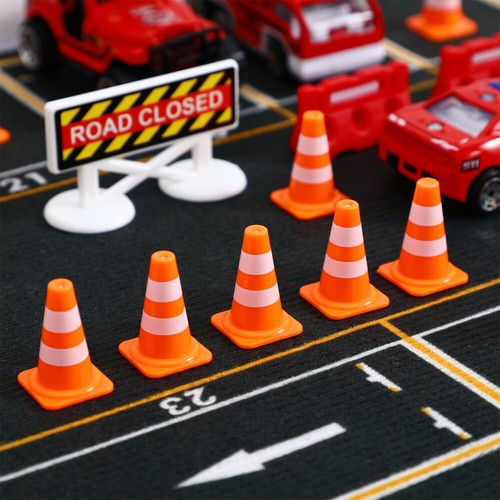 50 Pcs Traffic Cognitive Toys Construction Cones Mini Caution Baby - Picture 9 of 11