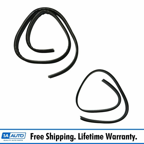 Window Channel Weatherstrip Window Glass Run Channel Pair Front for Ford for Bronco 1980-1996 for F150 1980-1996 for F250 1980-1997 for F350 1980-1997 for F450 SuperDuty 1997 for F- 100 1980-1983