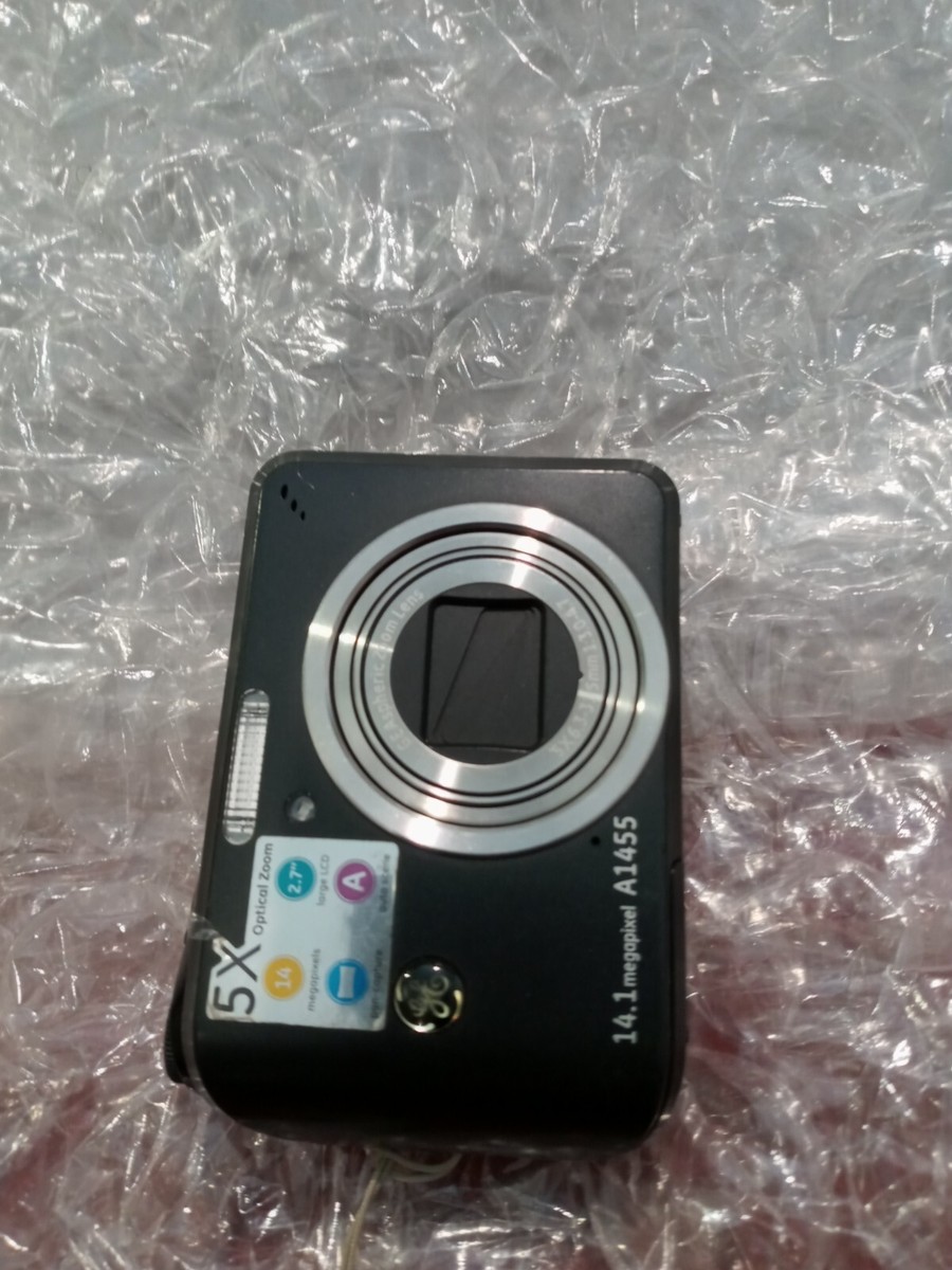 GE A1455 A-Series 14.1MP 5x Digital Camera - Black | eBay