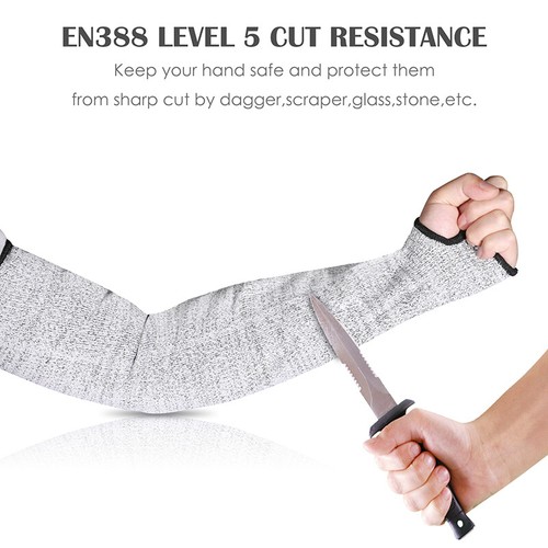 lot Cut Resistant Sleeves Arm Protection Sleeve Farmer Gardening Work Arm Guards - Picture 28 of 56