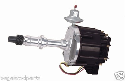PONTIAC 65K Coil HEI Electronic Distributor - BLACK Cap fire bird trans am