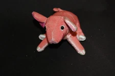 Pink Pig Hog Oinker Purple Ears Yottoy Productions Plush 6" Toy Lovey