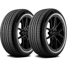 Qty 2 22575r15 Nexen Npriz Ah5 102s Sl White Wall Tires
