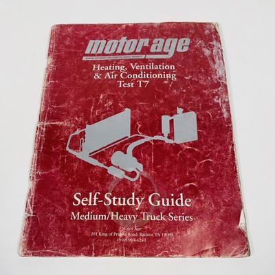 Chilton's motor age Test T7 Self Study Guide for Medium Heavy Trucks Series
