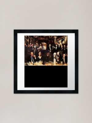 Mafia Classic Gerahmter Kunstdruck Gerahmtes Wandbild Poster Leinwanddruck Bild
