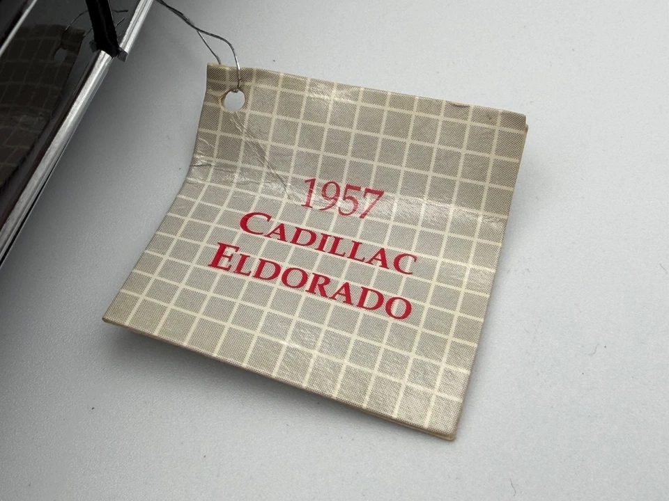 Cadillac Eldorado 1957 Franklin Mint, negro, 1;24, leer Foto 4 de 4