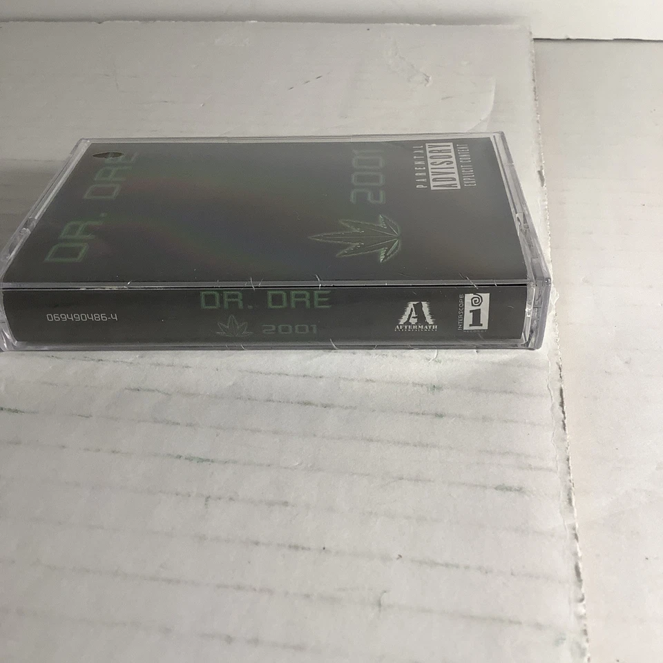 Dr. Dre 2001 аудио кассета ленты запечатанный совершенно новый Gansta рэп West Coast L #63C - Изображение 2 из 4