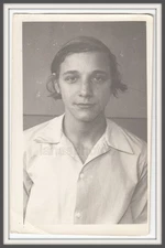 60s Handsome young boy teen attractive face nice hair naughty guy vintage photo