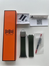 Seure Green Silicon Apple Watch Strap