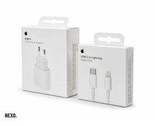 Original Apple 20W USB-C Adapter + Lightning ...