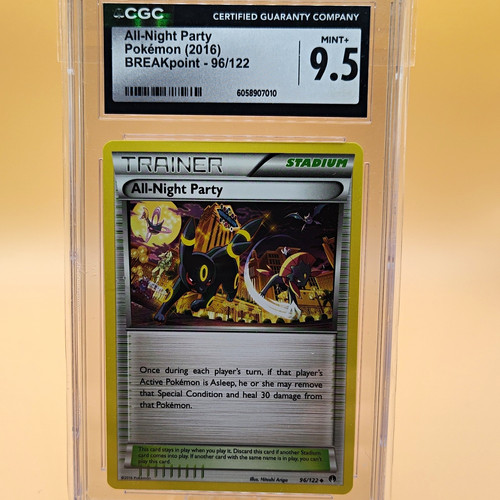 All-Night Party graded CGC 9.5 for sale on eBay